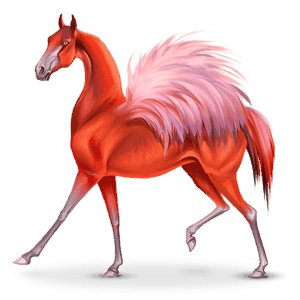 fuglenes vandrende hest: phoenico